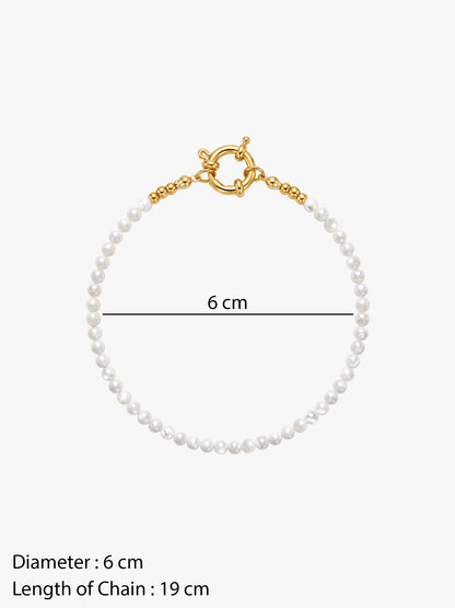 IXIA by GIVA Ice Princess Gold Plated Bracelet