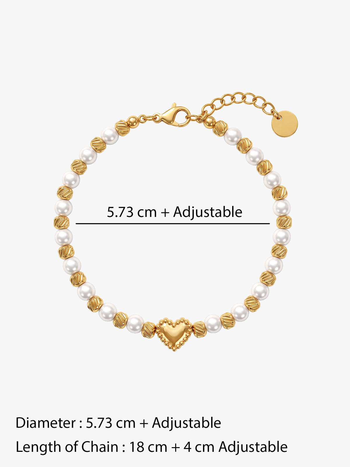 IXIA by GIVA Coquettecore Gold Plated Bracelet