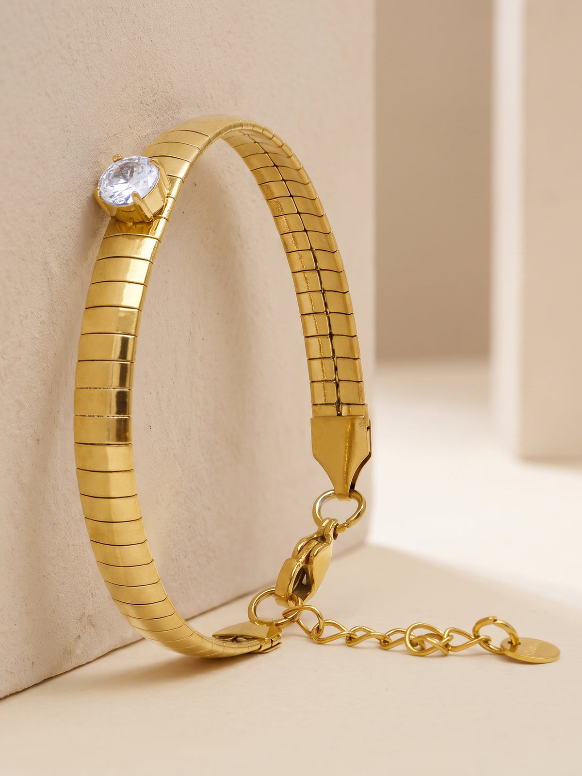 IXIA by GIVA On The Side Gold Plated Bracelet