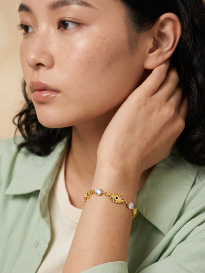 IXIA by GIVA Mob Daughter Gold Plated Bracelet