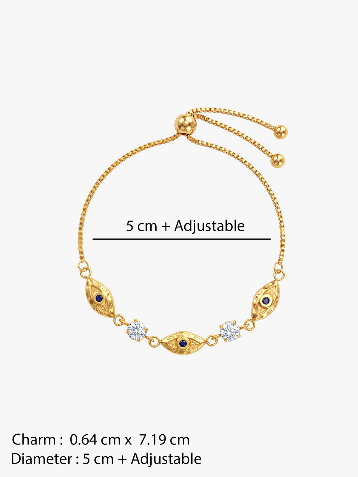 IXIA by GIVA Mob Daughter Gold Plated Bracelet