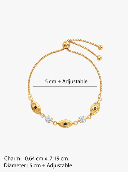 IXIA by GIVA Mob Daughter Gold Plated Bracelet