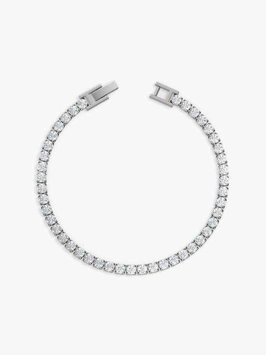 Ice Line Tennis Stainless Steel Bracelet