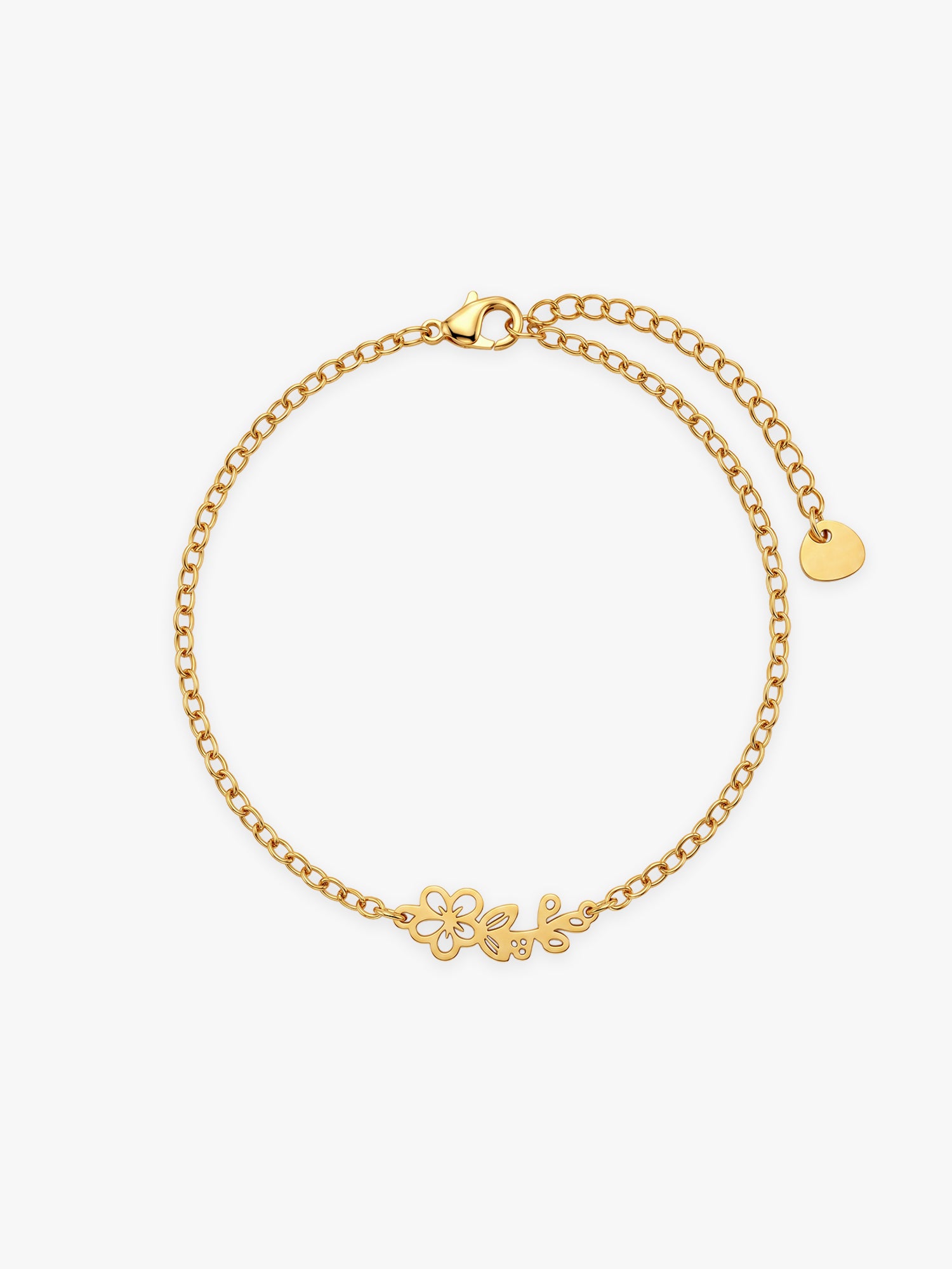 OnnMe by GIVA Petal Trail Gold Plated Rakhi Bracelet