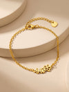 IXIA by GIVA Petal Trail Gold Plated Rakhi Bracelet