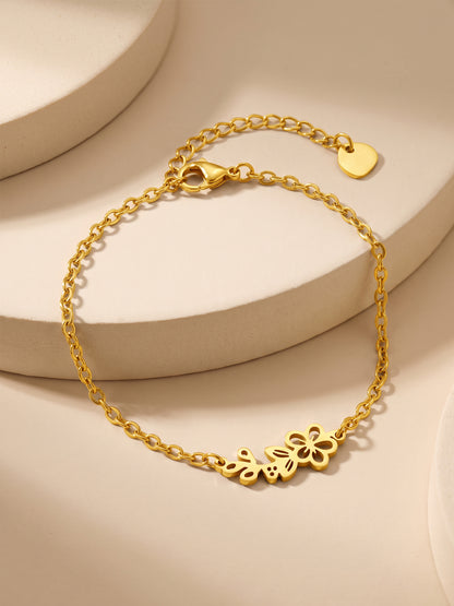 OnnMe by GIVA Petal Trail Gold Plated Rakhi Bracelet