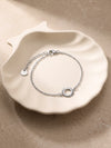 IXIA by GIVA The Sun Rhodium Plated Rakhi Bracelet