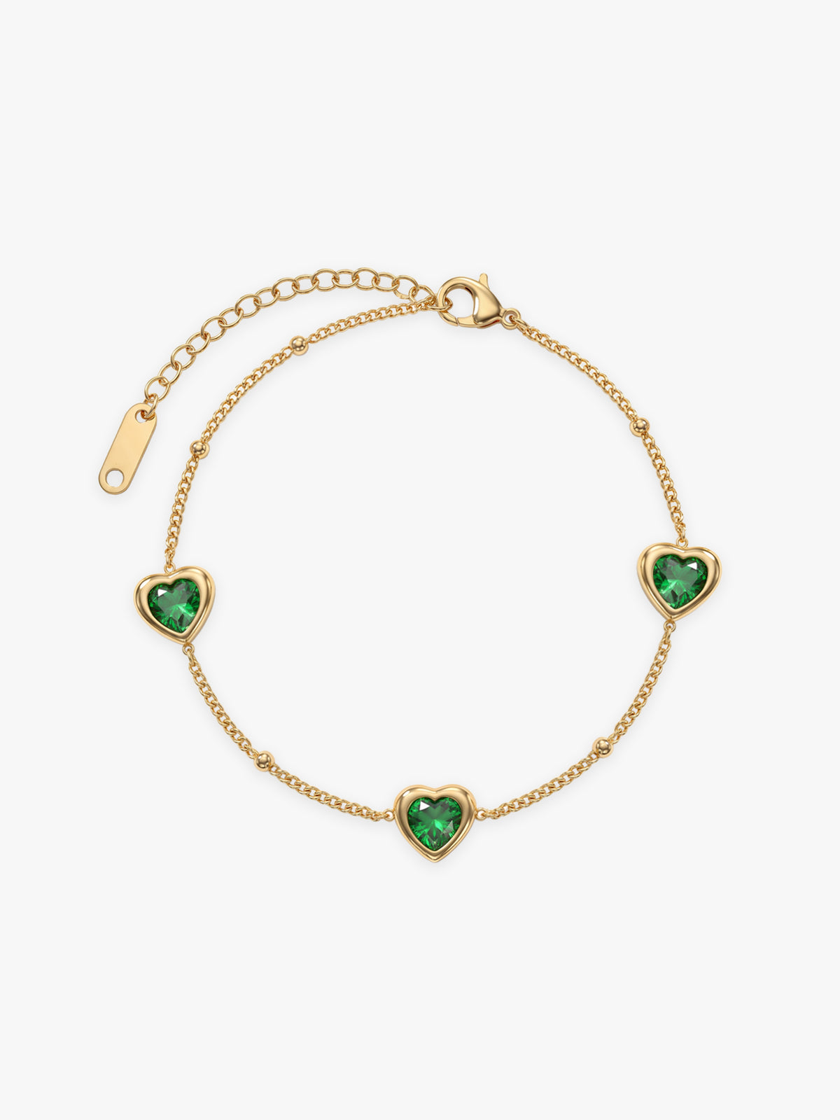 IXIA by GIVA Lover Girl Gold Plated Bracelet