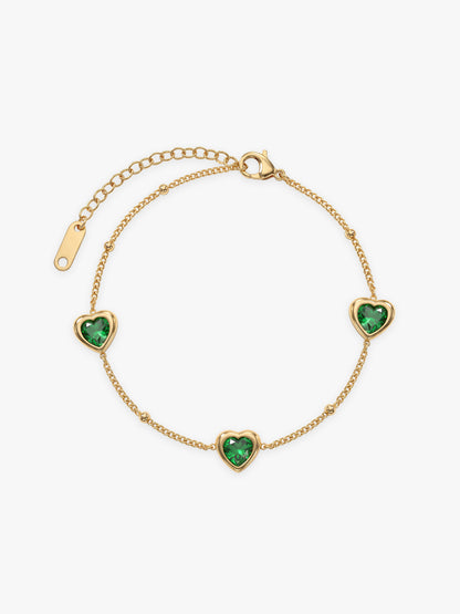 IXIA by GIVA Lover Girl Gold Plated Bracelet