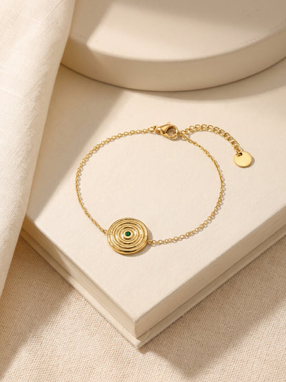 IXIA by GIVA Midnight Portal Gold Plated Bracelet
