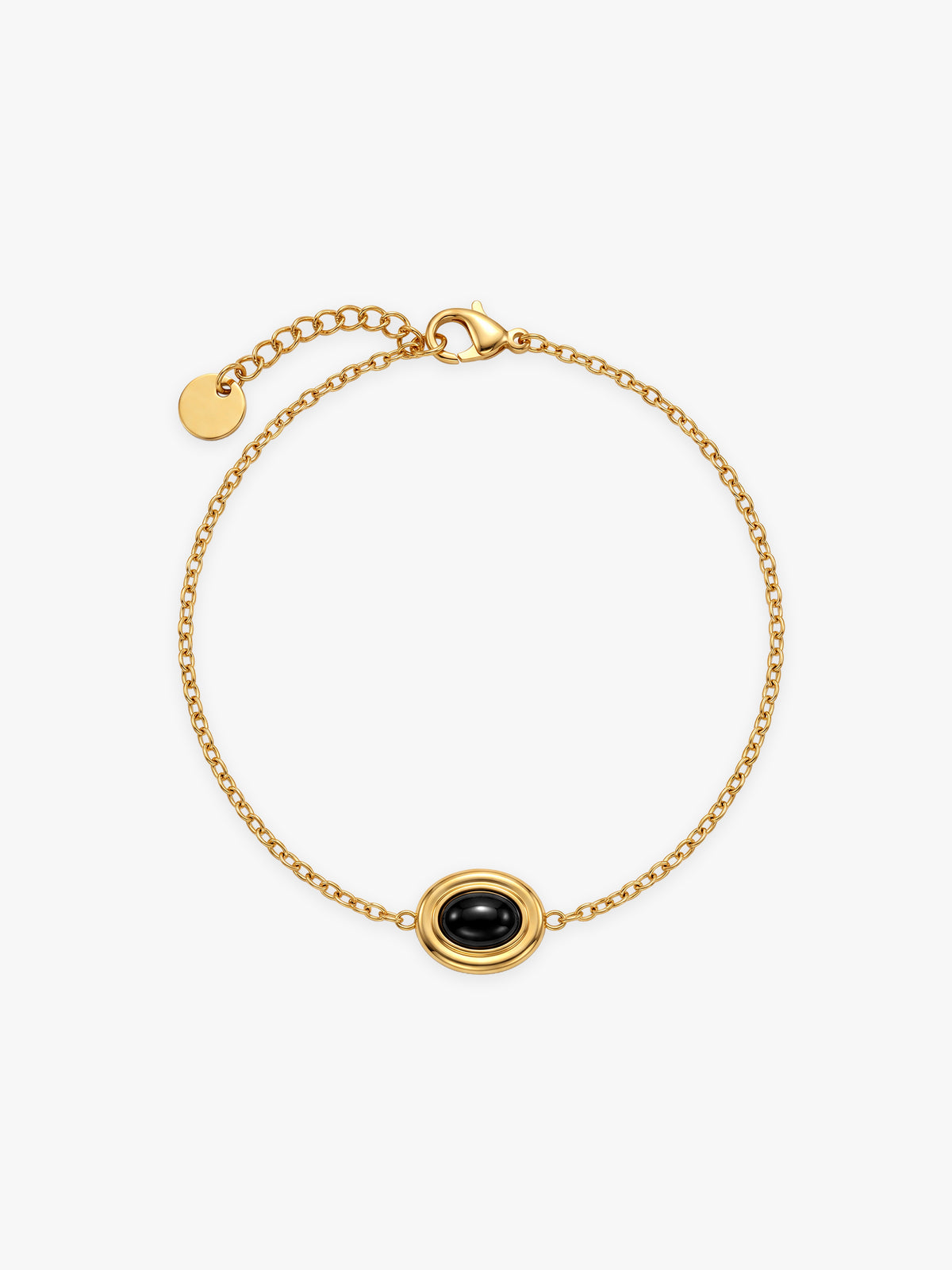 IXIA by GIVA Dark Matter Gold Plated Bracelet