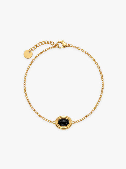 IXIA by GIVA Dark Matter Gold Plated Bracelet