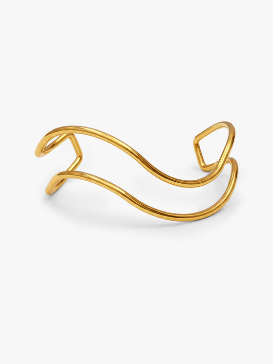 Unfiltered Gold Plated Cuff Bracelet