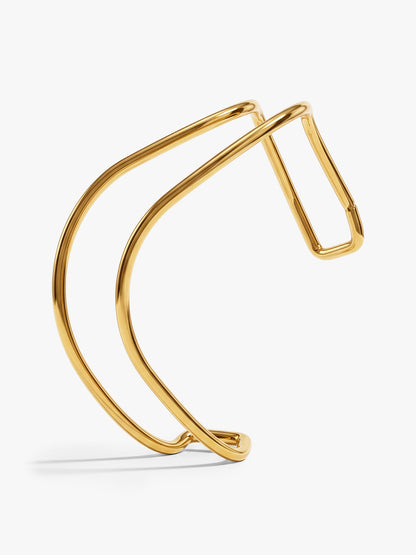 Unfiltered Gold Plated Cuff Bracelet