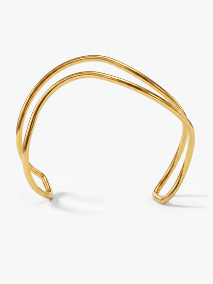 Unfiltered Gold Plated Cuff Bracelet