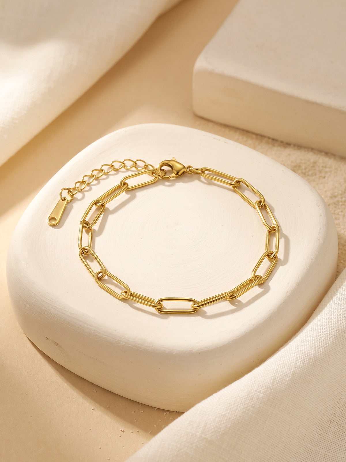 IXIA by GIVA Office Hours Gold Plated Bracelet