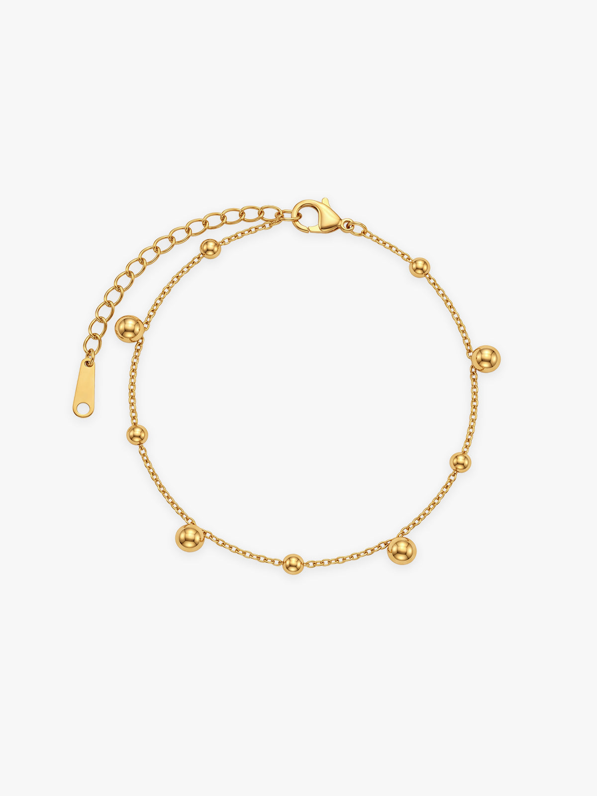 IXIA by GIVA Orbit Mode Gold Plated Bracelet