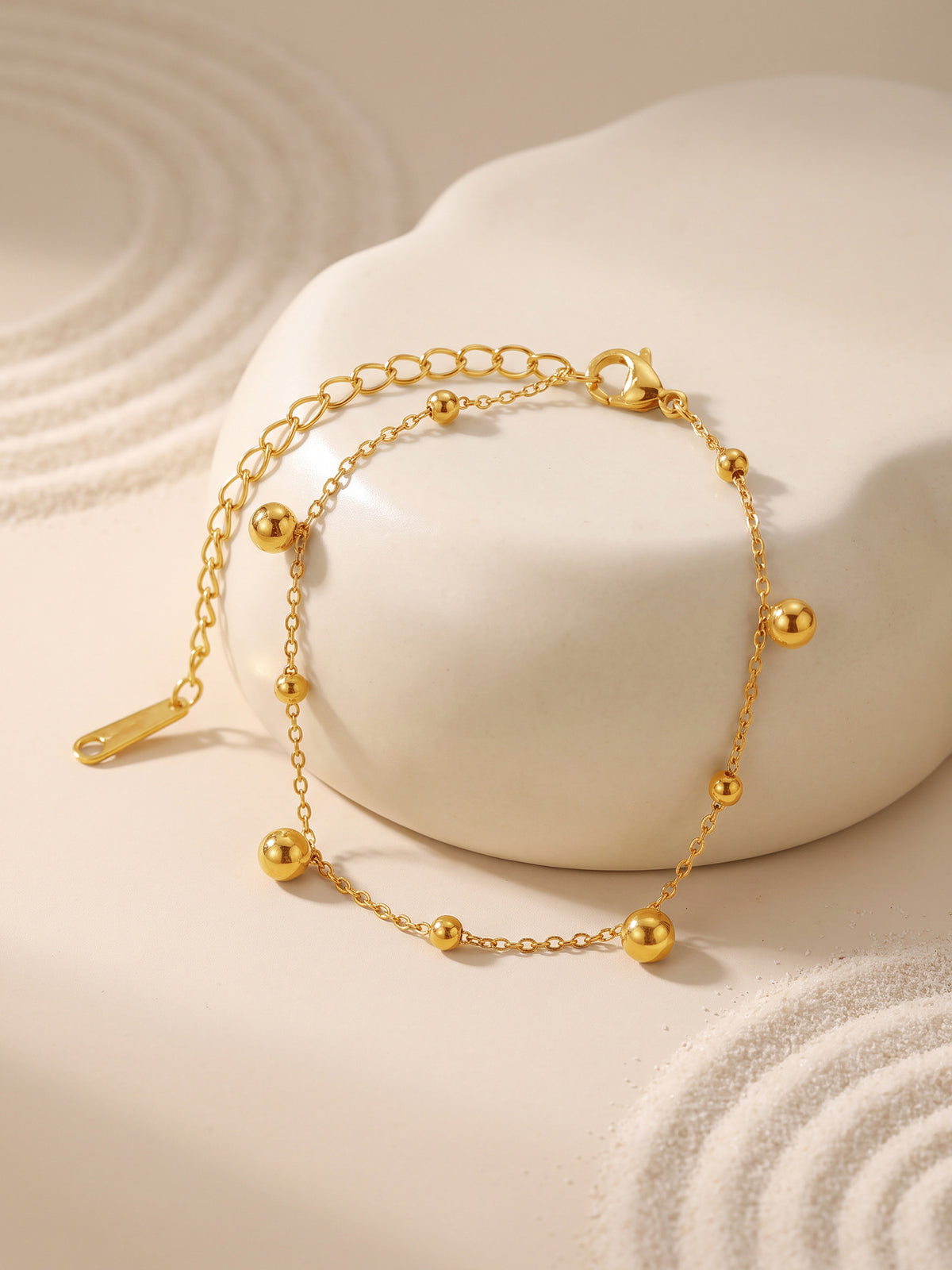 IXIA by GIVA Orbit Mode Gold Plated Bracelet