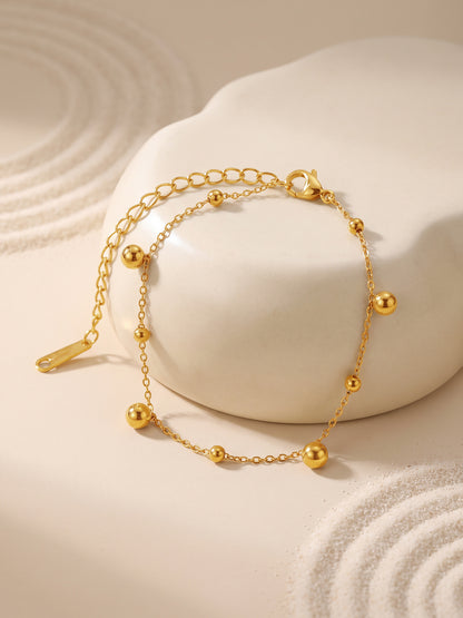 IXIA by GIVA Orbit Mode Gold Plated Bracelet