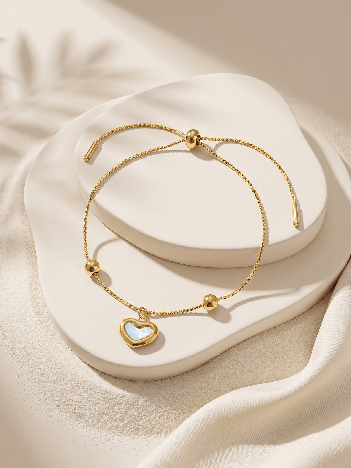 IXIA by GIVA Lovestruck Club Gold Plated Bracelet