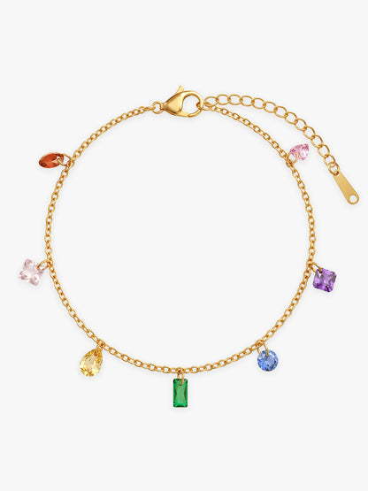 IXIA by GIVA Pebble Pop Gold Plated Bracelet