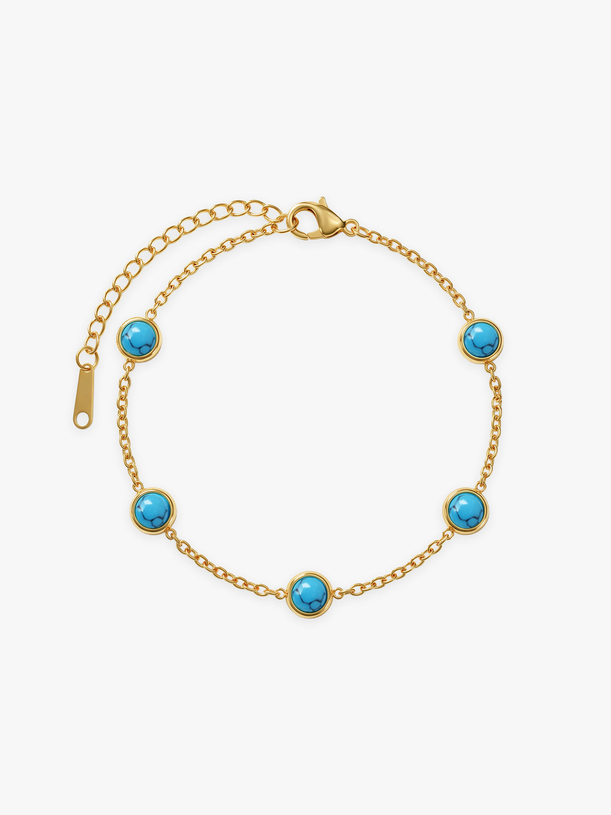 IXIA by GIVA Pretty Blue Gold Plated Bracelet