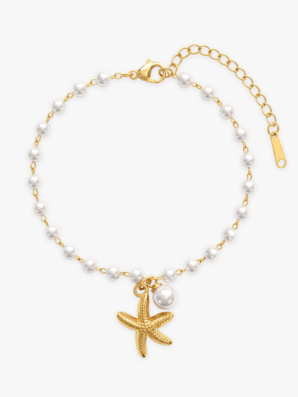 IXIA by GIVA Starfish Wish Gold Plated Bracelet