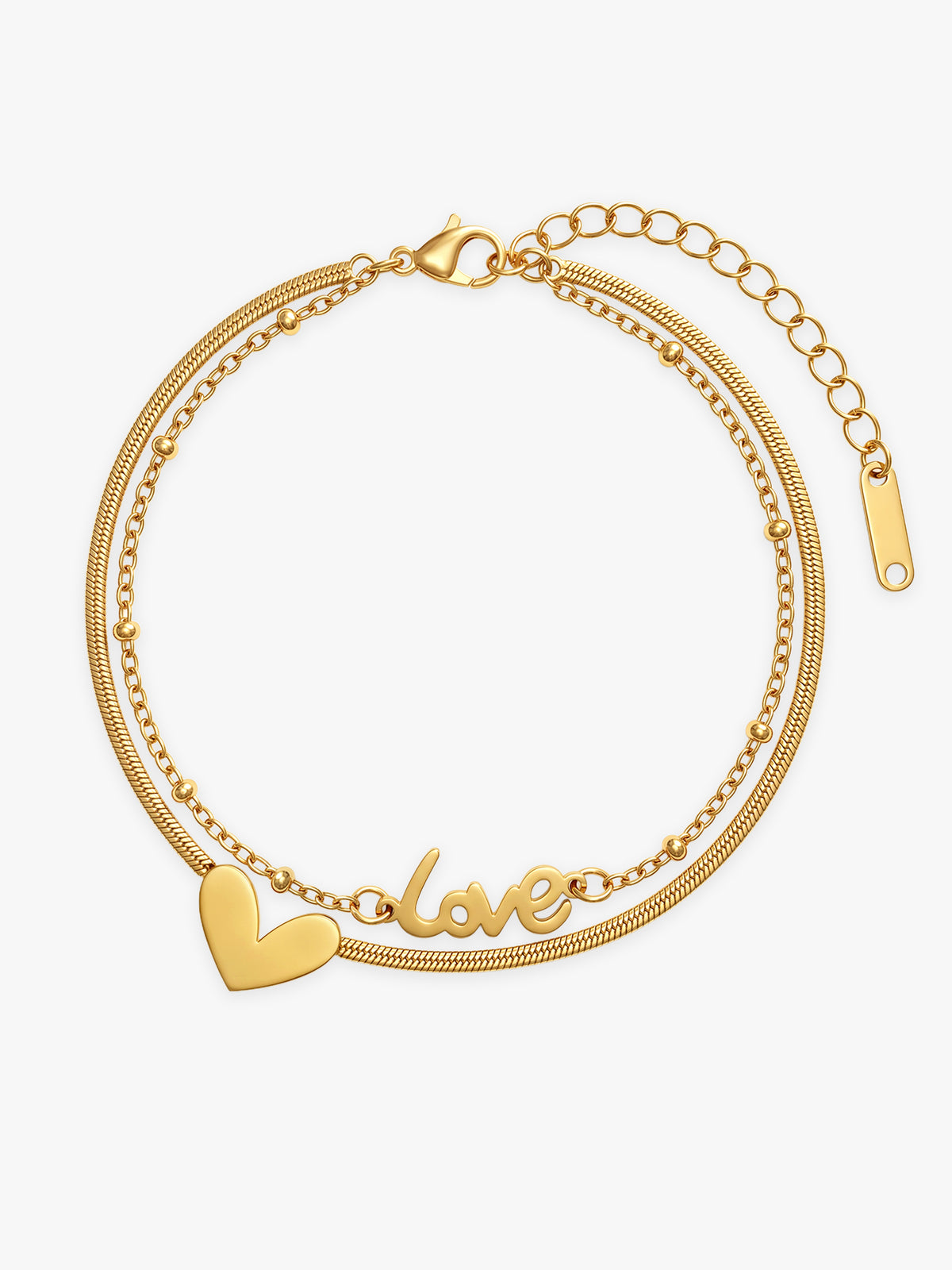 IXIA by GIVA Sweetheart Deal Gold Plated Bracelet
