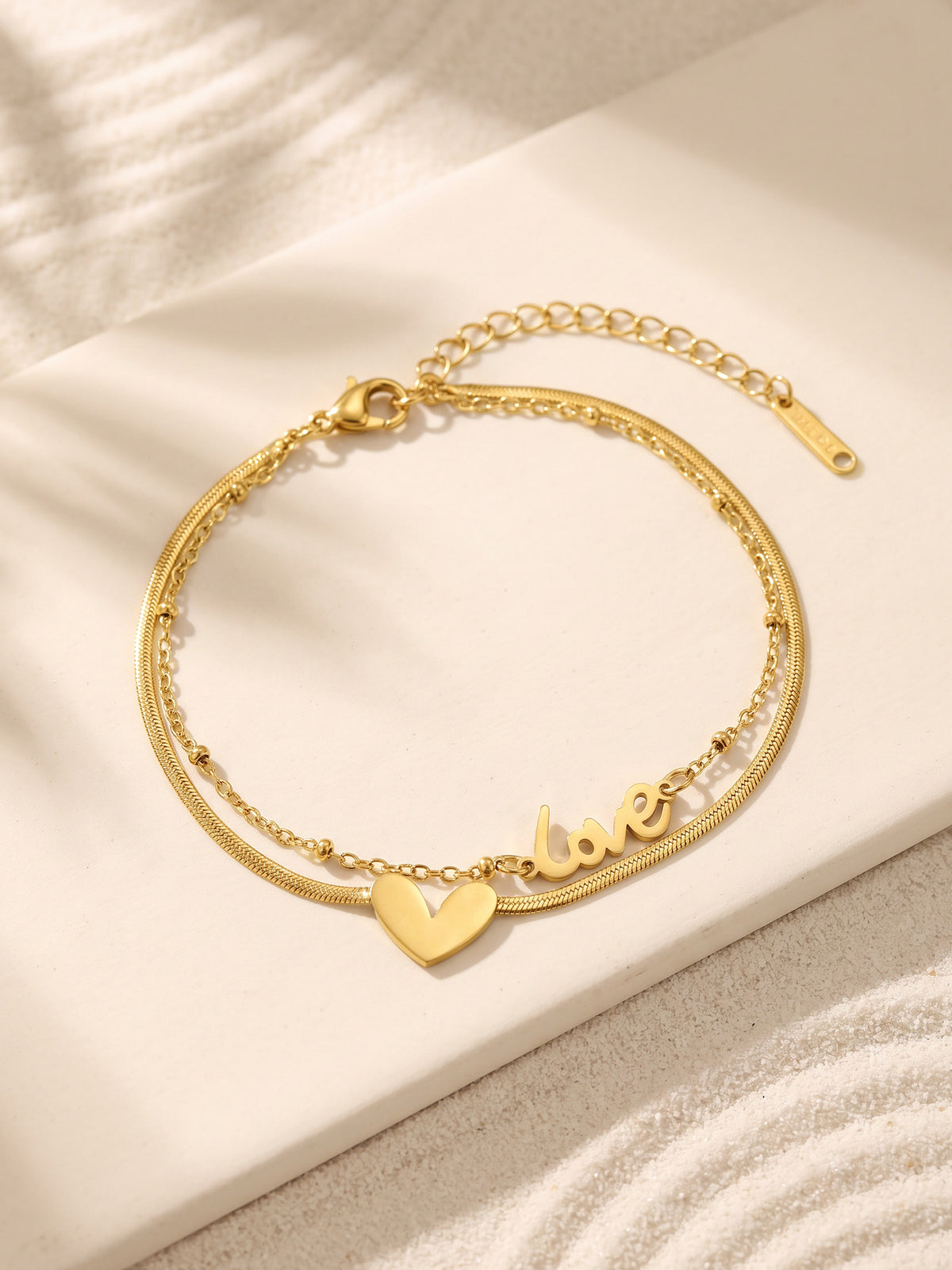 IXIA by GIVA Sweetheart Deal Gold Plated Bracelet