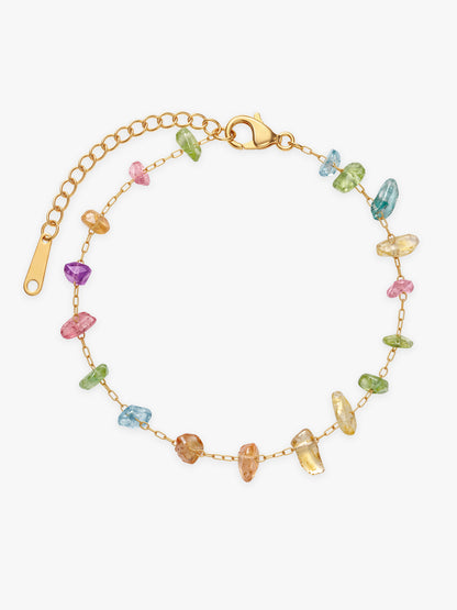 IXIA by GIVA Rainbow Roulette Gold Plated Bracelet