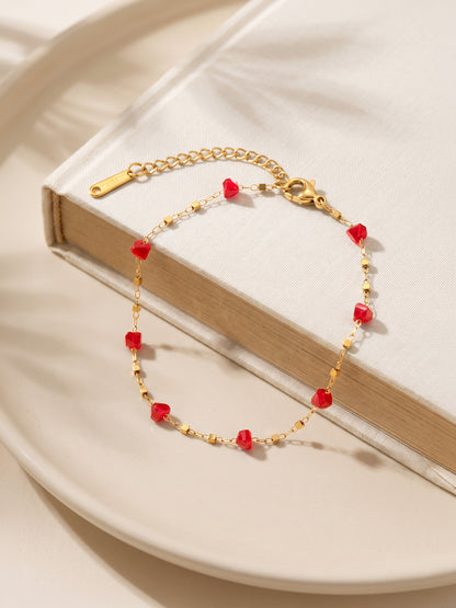 IXIA by GIVA Cherryish Her Gold Plated Bracelet