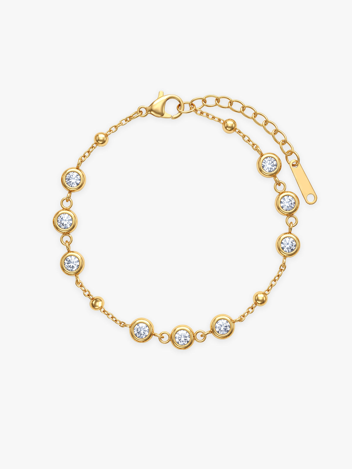 IXIA by GIVA Squad Goals Gold Plated Bracelet