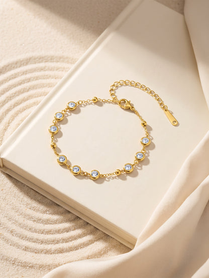 IXIA by GIVA Squad Goals Gold Plated Bracelet