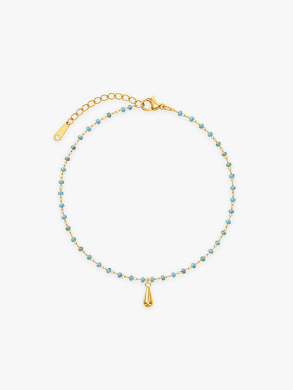 IXIA by GIVA Bead Me Up Gold Plated Bracelet