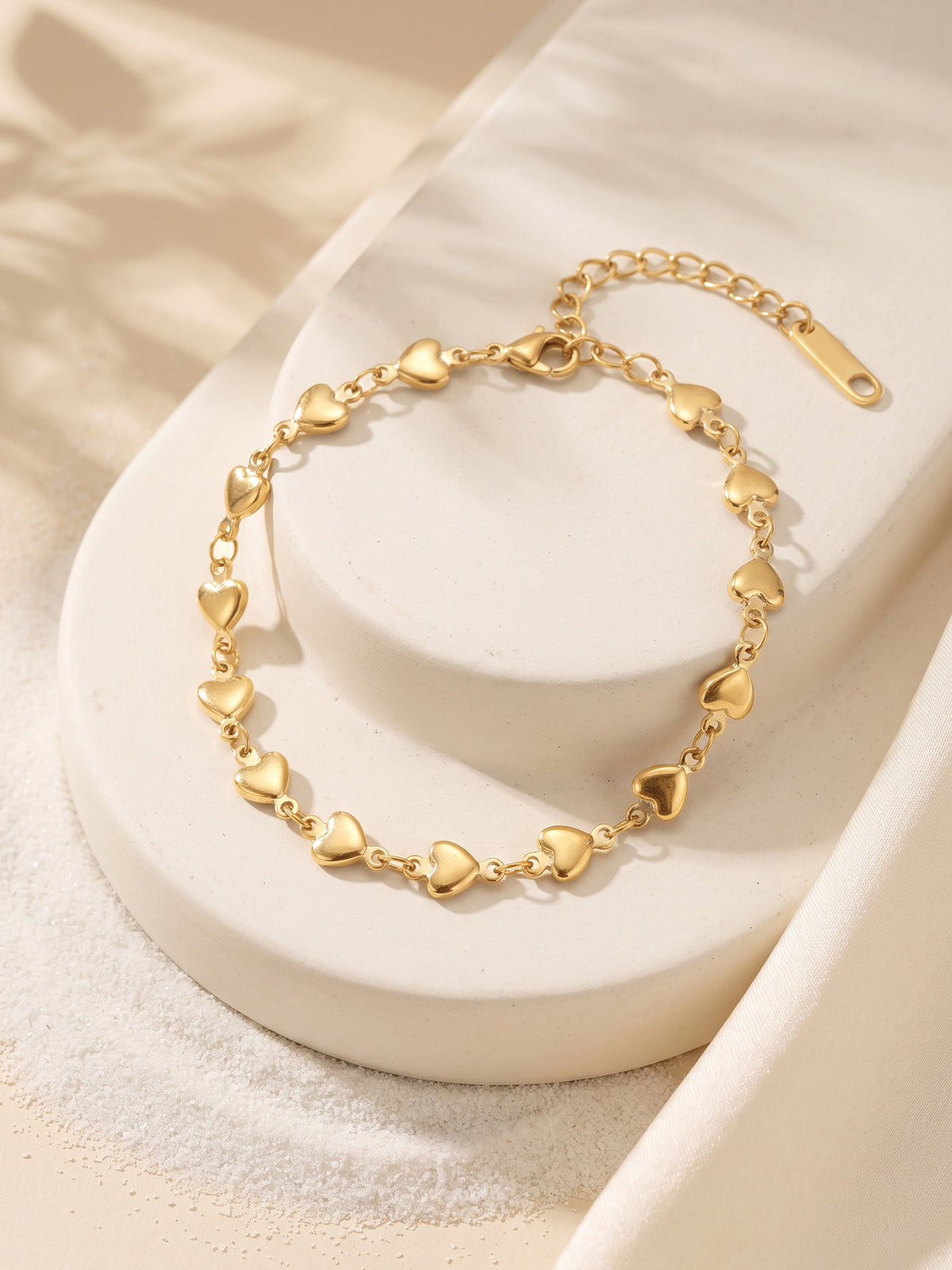 IXIA by GIVA Love Relay Gold Plated Bracelet