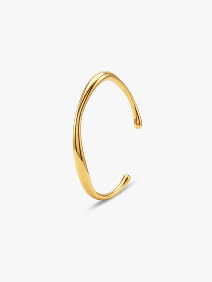 IXIA BY GIVA Meltallica Gold Plated Cuff Bracelet