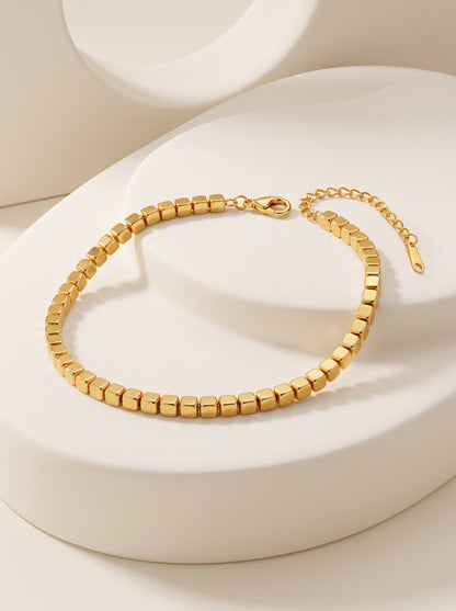 IXIA by GIVA Gold Fiction Gold Plated Bracelet