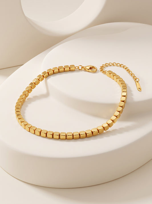 IXIA by GIVA Gold Fiction Gold Plated Bracelet