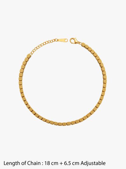 Gold Fiction Gold Plated Bracelet
