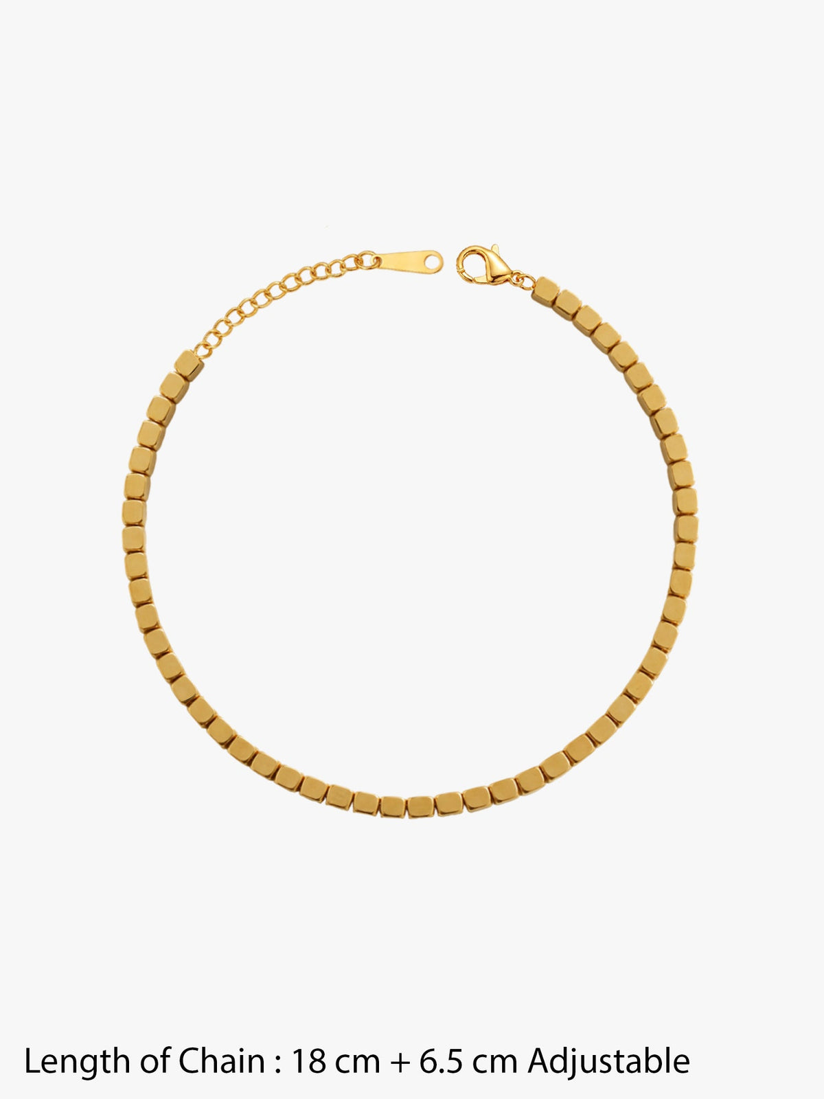 IXIA by GIVA Gold Fiction Gold Plated Bracelet