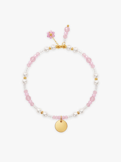 IXIA by GIVA Bead It Love Gold Plated Bracelet