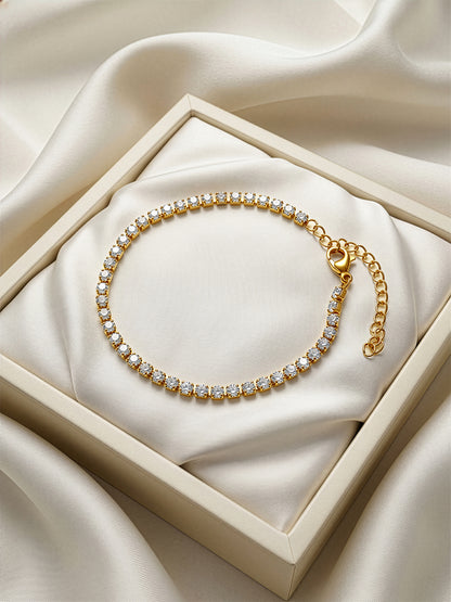 Major Attention Gold Plated Bracelet