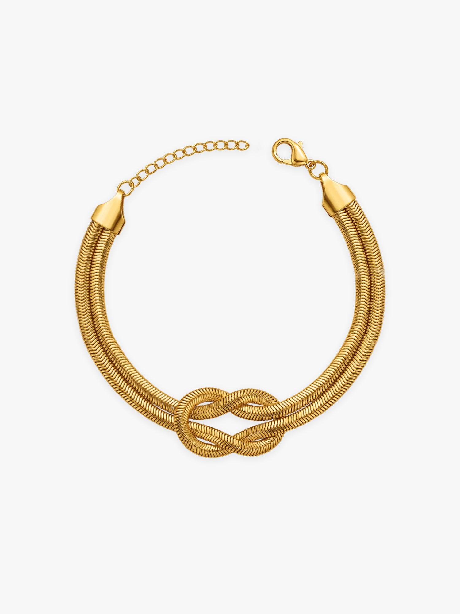OnnMe by GIVA Knot Ready Gold Plated Bracelet