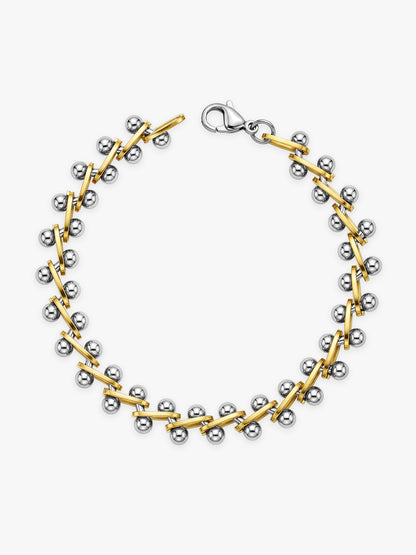 Noise Control Dual Tone Bracelet