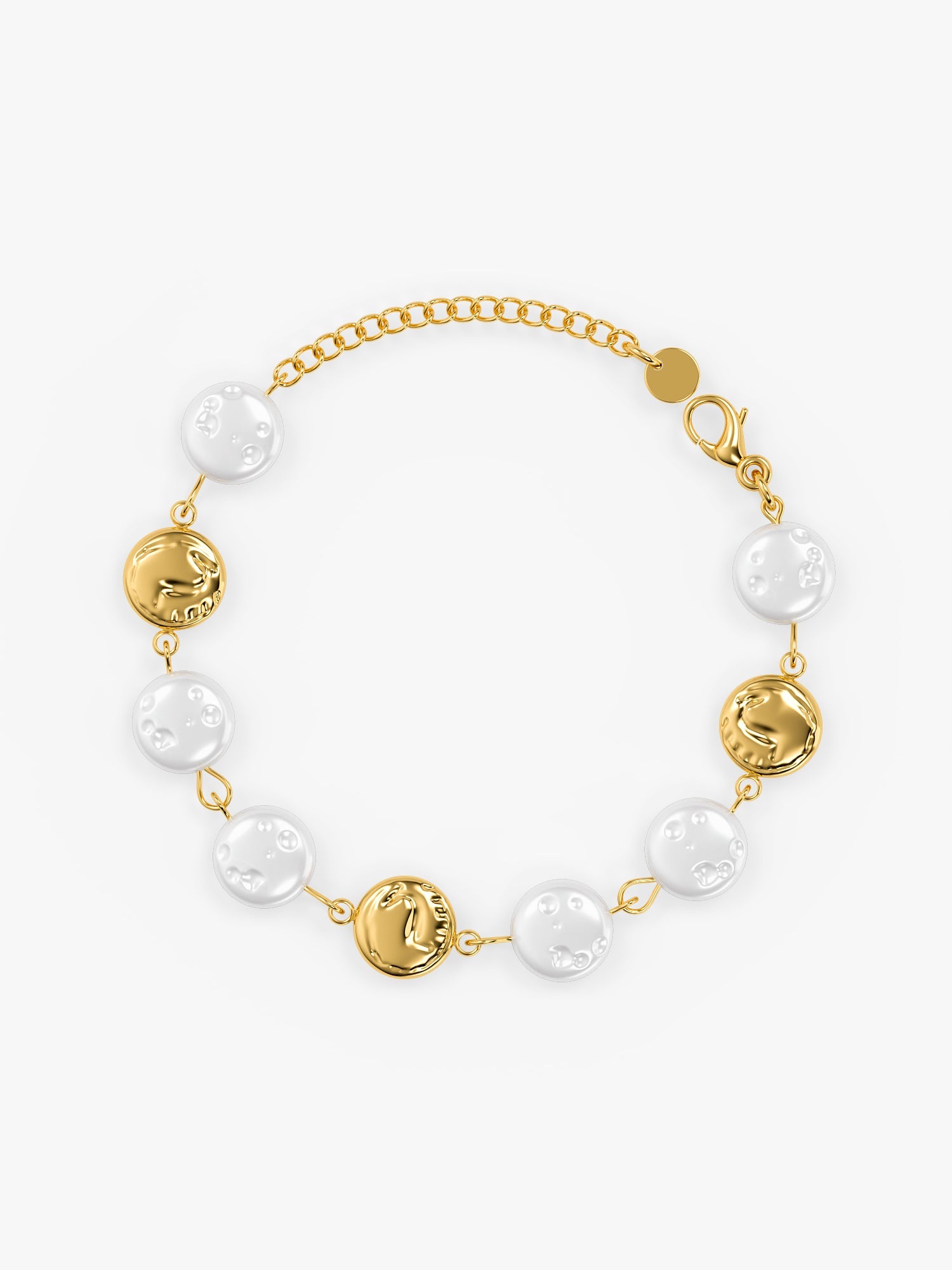 Pearl Please Gold Plated Bracelet
