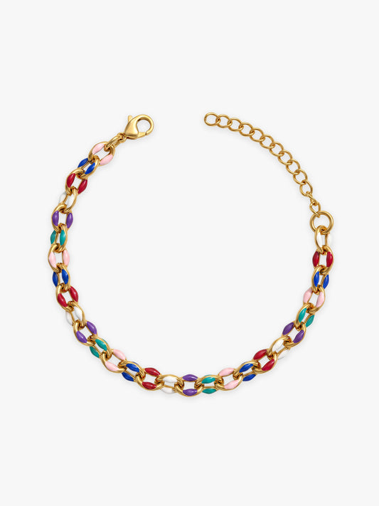 Candy Trigger Gold Plated Bracelet