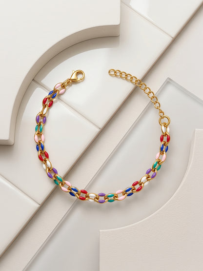 Candy Trigger Gold Plated Bracelet