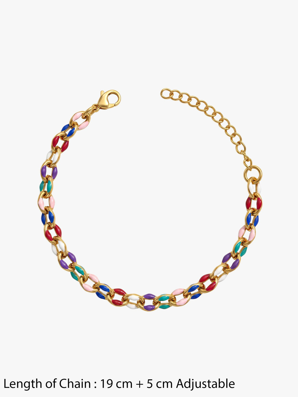 IXIA by GIVA Candy Trigger Gold Plated Bracelet