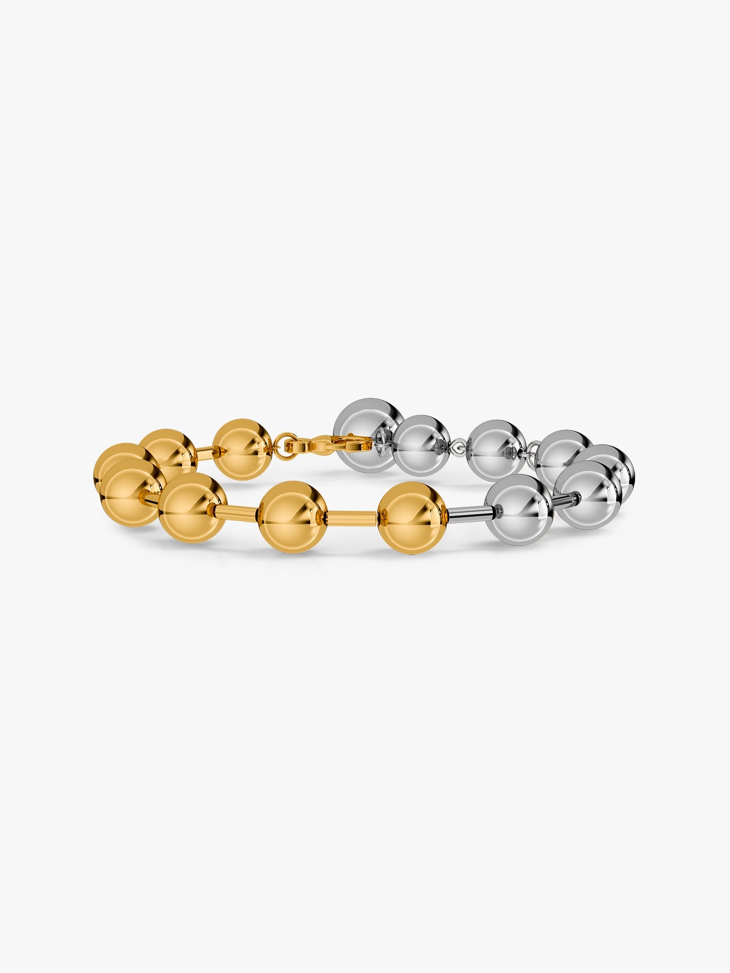 OnnMe by GIVA Mix Pop Dual Tone Beaded Bracelet