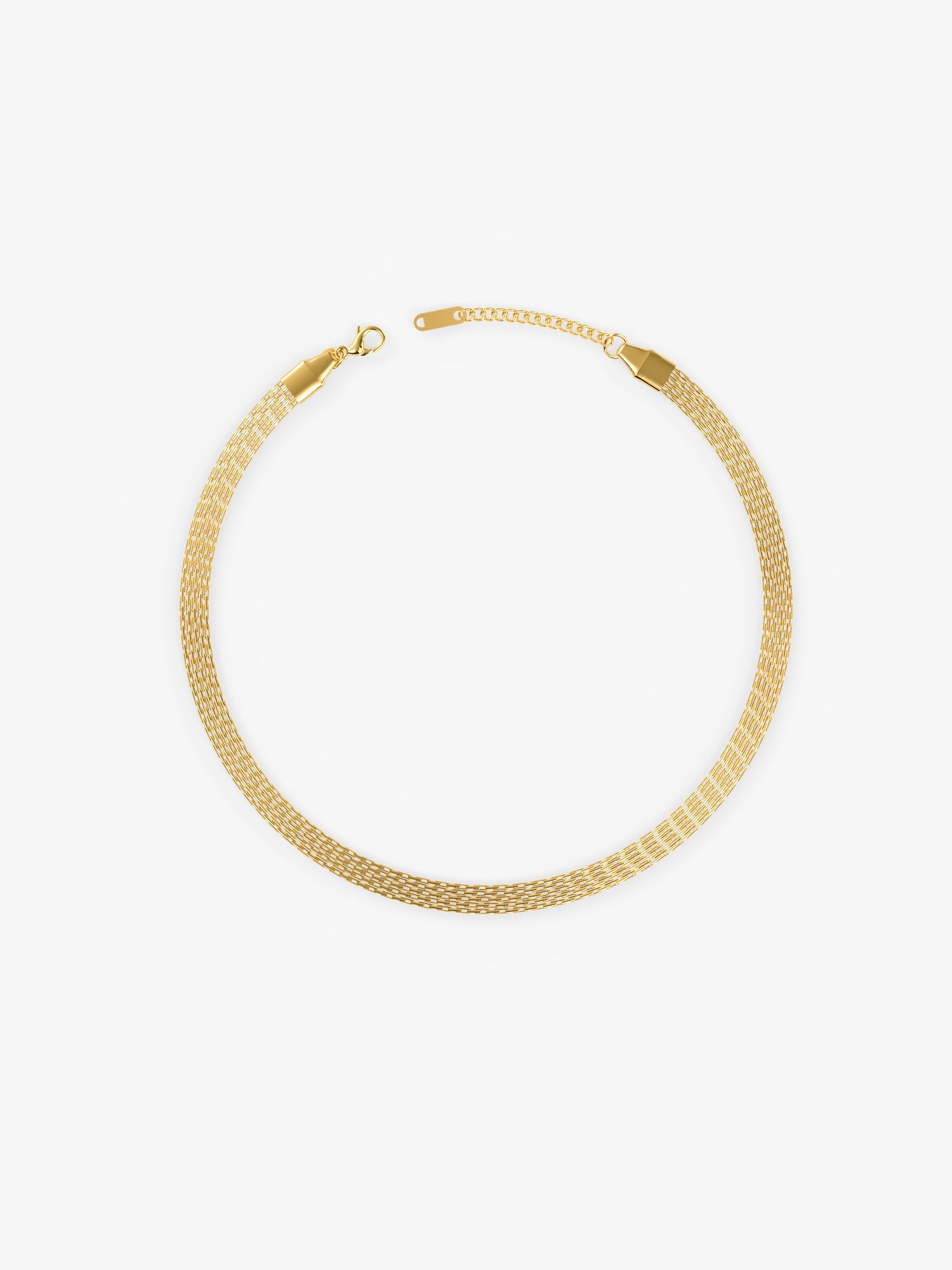 OnnMe by GIVA Stacked Signal Gold Plated Layered Bracelet